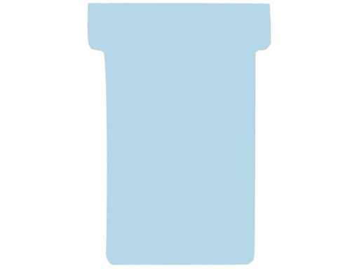 [90225883 1343109] Franken T-Karten Grösse 2, Hellblau, 100 Stück