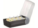 HAN Karteibox Croco A7, Schwarz