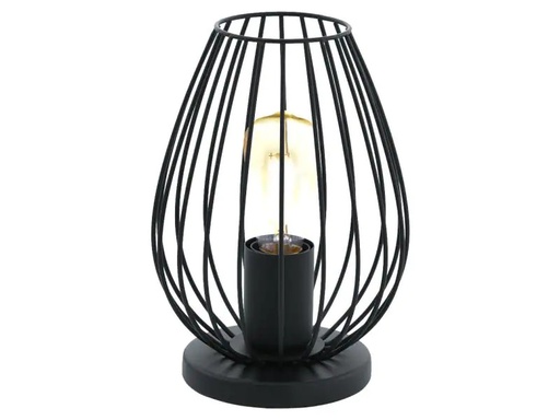 [90037057 905271] EGLO Leuchten Tischleuchte NEWTOWN 1x E27 Schwarz