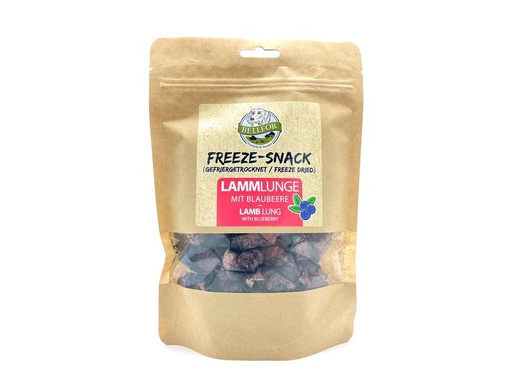 [90226062 1340615] Bellfor Leckerli Freeze-Snack Lamm &amp; Blaubeere, 50 g