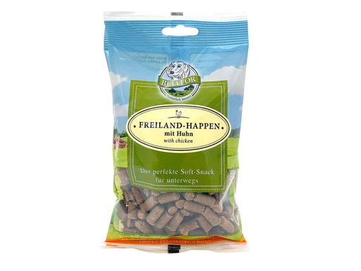 [90226072 1340610] Bellfor Leckerli Freiland-Happen, 200 g