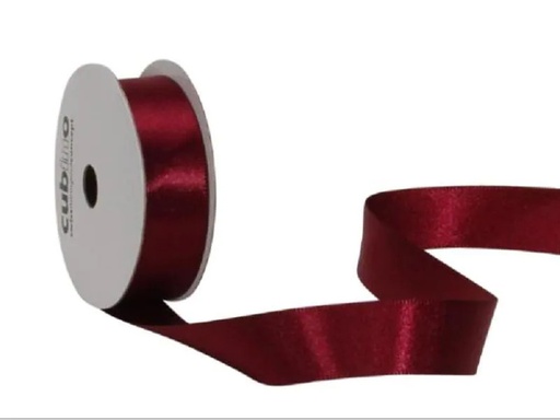 [90037141 1122494] Spyk Satinband 16 mm x 5 m, Bordeaux