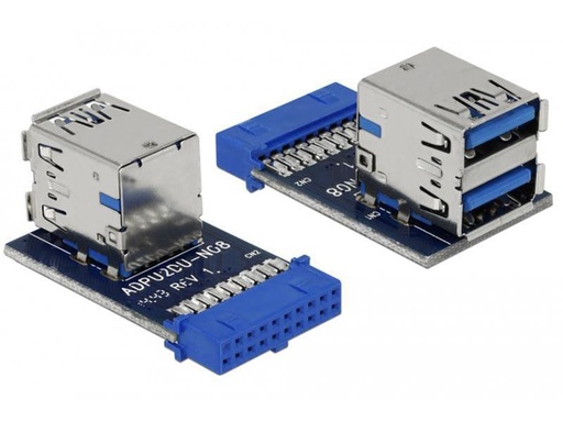 [90037250 221355] Delock USB 3.0 Adapter USB-Pinheader - USB-A Buchse