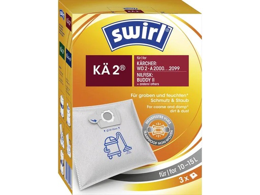 [90226078 1315172] Swirl Staubfilterbeutel KÄ 2, 3 Stück