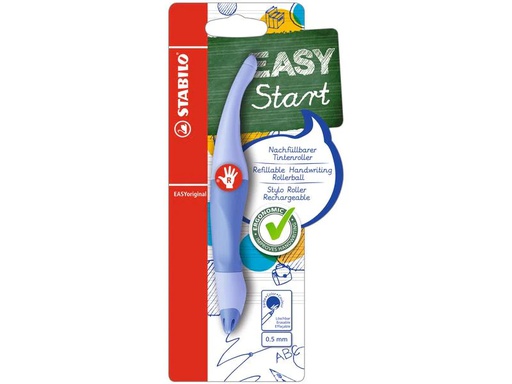 [90226086 1353061] STABILO Rollerball EASYoriginal Pastell 0.5 mm, Rechtshänder, Blau
