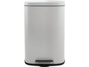 spirella Treteimer Poubelle Akira Matt 30 l, Weiss