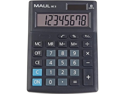 [90226152 1348141] Maul Taschenrechner MC8 Schwarz