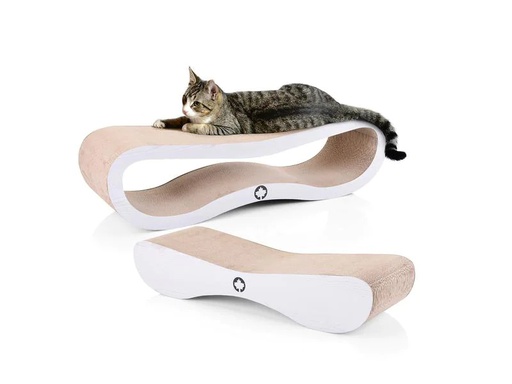 [90226270 1344987] CanadianCat Kratzmöbel Set Orbit &amp; Satellite Hellgrau