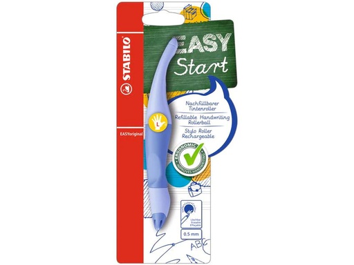 [90226281 1353059] STABILO Rollerball EASYoriginal Pastell 0.5 mm, Linkshänder, Blau