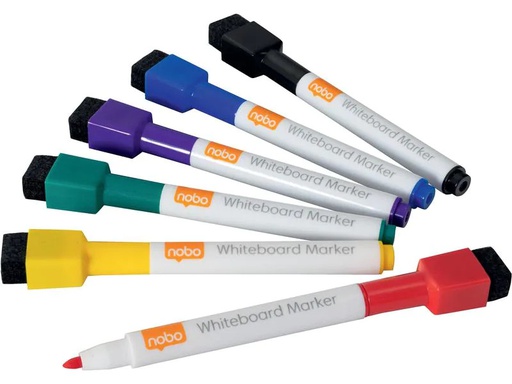 [90226312 1325819] Nobo assortiert, magnethaftend 6 Stück