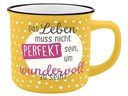 Sheepworld Universaltasse Das Leben 350 ml , 1 Stück