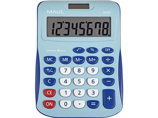 [90226413 1348139] Maul Taschenrechner MJ550 Junior Blau