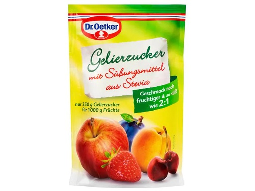 [90226559 1358936] Dr.Oetker Gelierzucker mit Süssungsmittel aus Stevia 350 g