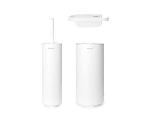 [90226761 1354014] Brabantia Badezimmerzubehör Mindset 3teilig, Weiss