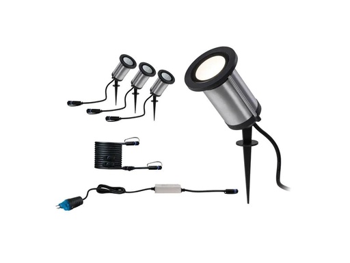 [90226808 1340174] Paulmann Gartenspot Plug &amp; Shine Classic 32° 3000 K, Basisset