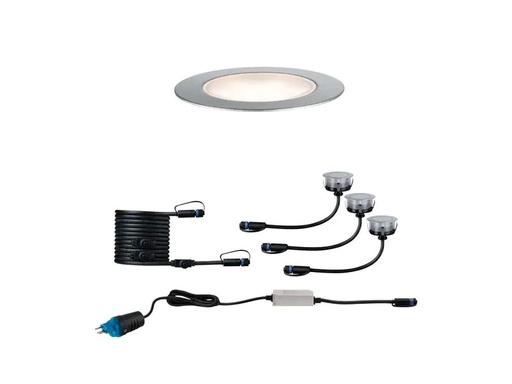 [90226897 1340167] Paulmann Gartenspot Plug &amp; Shine Floor 90° 3000 K, Basisset