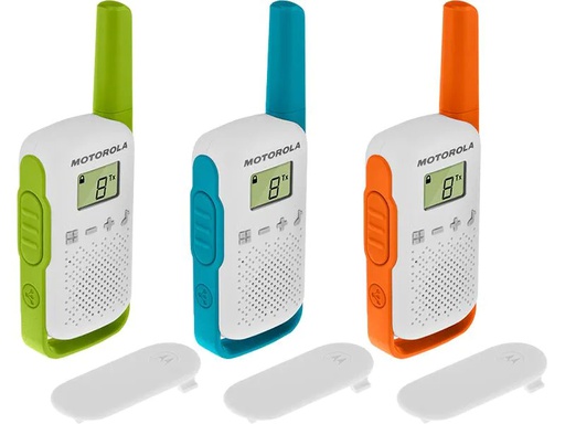 [90037483 1101650] Motorola Funkgeräte-Set Talkabout T42 3er