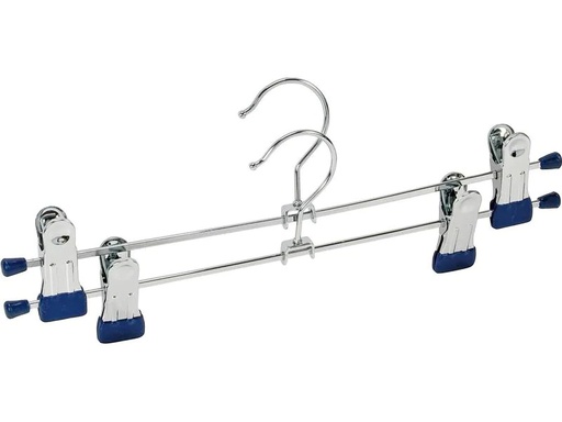 [90227127 1359705] Wenko Kleiderbügel Snap 30 1 Stück, Silber