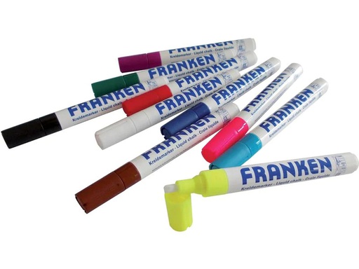 [90227161 1343174] Franken Flipchart-Marker 2-5 mm, Mehrfarbig