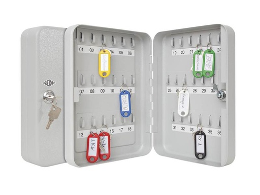 [90037521 200443] WEDO Schlüsselschrank mit Schlüsselöffnung, 36 Schlüssel