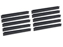 APC Blindblende AR8136BLK 1HE 19, Schwarz, 10 Stück