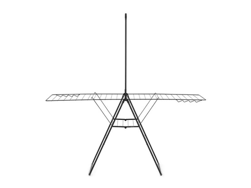 [90037592 1160494] Brabantia Standtrockner HangOn mit Stange 25 m, Schwarz