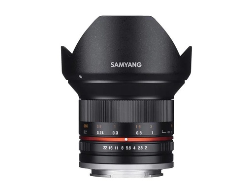 [90037594 854553] Samyang Festbrennweite 12mm F/2 – Fujifilm X-Mount