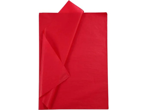 [90037655 853087] Creativ Company Seidenpapier 50 x 70 cm, 25 Blatt, Rot
