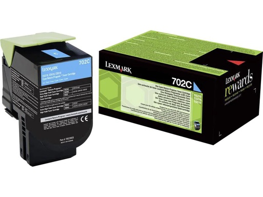 [90037716 240590] Lexmark Toner 70C20C0 Cyan