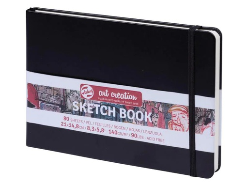 [90037748 997214] Talens Zeichenblock A5 Schwarz