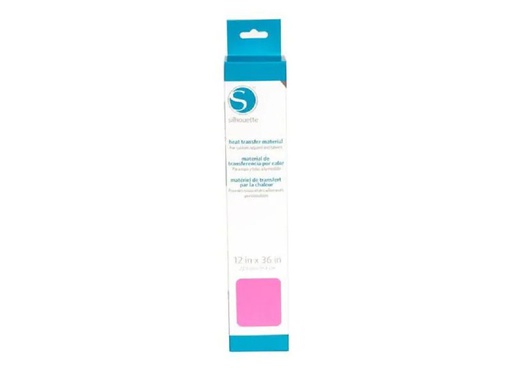 [90037768 633978] Silhouette Aufbügelfolie 30.5 cm x 90 cm Pink, glatt
