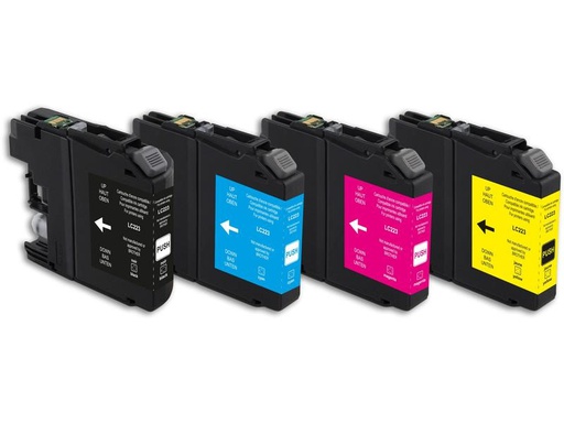 [90227616 1351102] Generic Ink Tinte Brother LC223 Multipack Black/Cyan/Magenta/Yellow