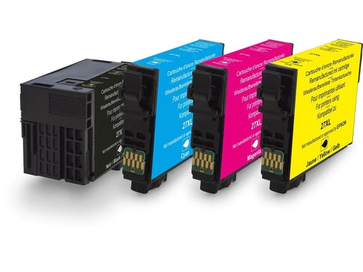 [90227646 1351216] Generic Ink Tinte Epson 27 XL Multipack Black/Cyan/Magenta/Yellow
