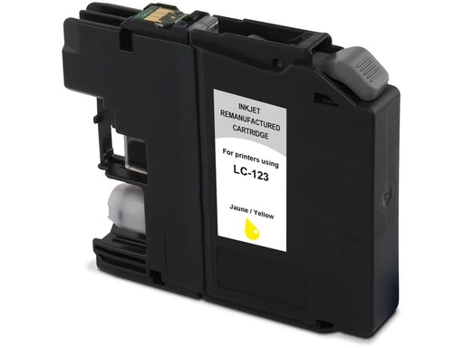 [90227686 1351091] Generic Ink Tinte Brother LC123Y Yellow