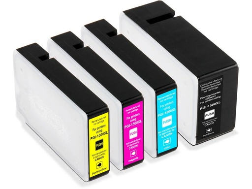 [90227695 1351164] Generic Ink Tinte Canon PGI-1500 XL Multipack Black/Cyan/Magenta/Yellow