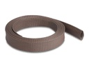 Delock Geflechtschlauch nagerfest, 2 m x 25 mm Braun