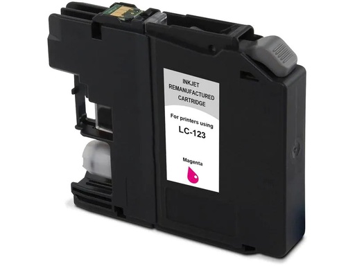 [90227710 1351090] Generic Ink Tinte Brother LC123M Magenta