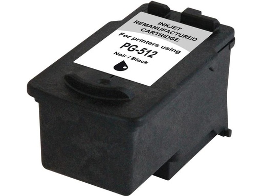 [90227780 1351154] Generic Ink Tinte Canon PG-512 Black