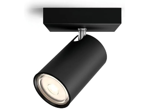 [90227820 1322290] Philips Aufbauspot Kosipo GU10, 5.5W, Schwarz