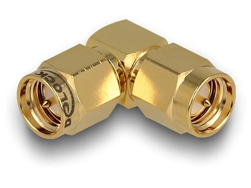 [90227835 1349333] Delock Antennenadapter 90°, SMA Stecker (m) - SMA Stecker (m)