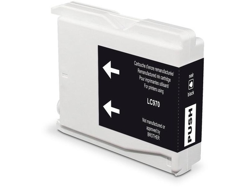 [90227854 1351053] Generic Ink Tinte Brother LC970BK Black