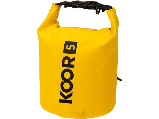 [90227880 1294326] KOOR Dry Bag Zaaino Gelb 5 l