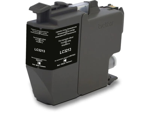 [90228076 1351107] Generic Ink Tinte Brother LC3213BK Black