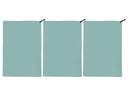 KOOR Badetuch Silva Verde 3er-Pack M 65 x 90 cm