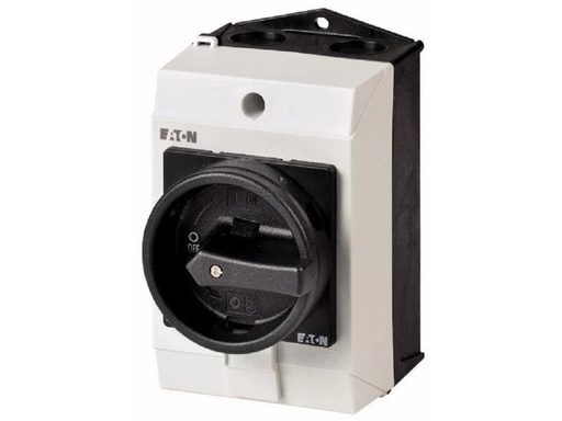 [90037856 1174597] Eaton Hauptschalter 3 Polig + N, 20 A T0, Schwarz