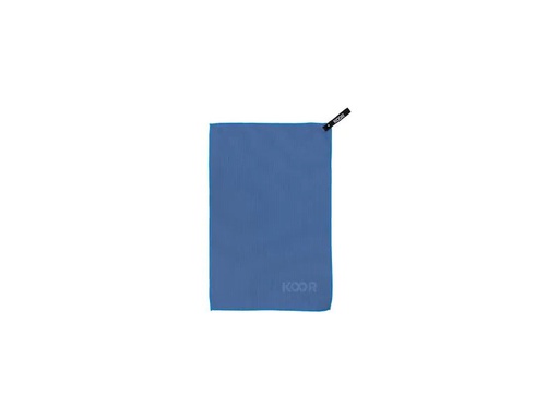 [90228234 1280700] KOOR Handtuch Silva Onda Blu S 35 x 55 cm