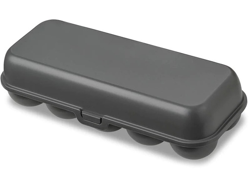 [90228269 1350383] Koziol Eierbox To Go 27.7 x 11.8 cm, Grau