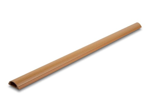 [90228360 1349316] Delock Kabelkanal selbstklebend, Holzoptik 1 m x 30 mm Braun