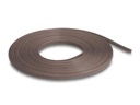 Delock Geflechtschlauch nagerfest, 5 m x 3 mm Braun