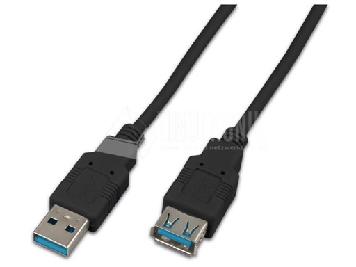 [90037869 180596] Wirewin USB 3.0-Verlängerungskabel  USB A - USB A 1 m